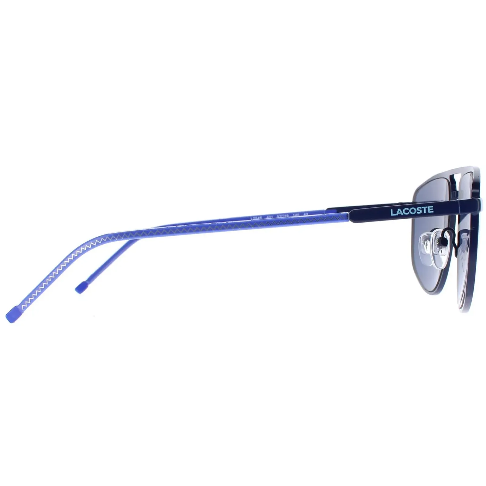 Lacoste Aviator^Sunglasses L254S 401 Matte Blue Blue