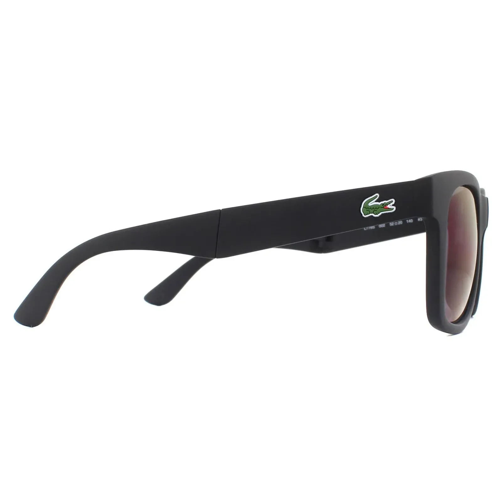 Lacoste Rectangle|Rectangle^Sunglasses L778S 002 Matte Black Blue Gradient Folding