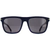 Lacoste Rectangle|Rectangle^Sunglasses L959S 401 Matte Blue Grey