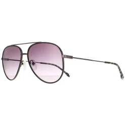 Lacoste Aviator^Sunglasses L247S 021 Matte Dark Grey Grey Gradient