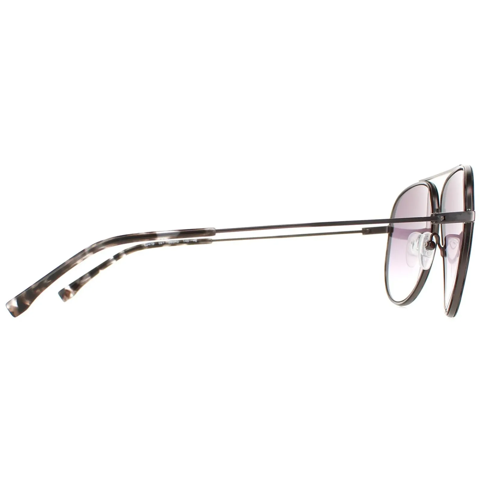 Lacoste Aviator^Sunglasses L247S 021 Matte Dark Grey Grey Gradient