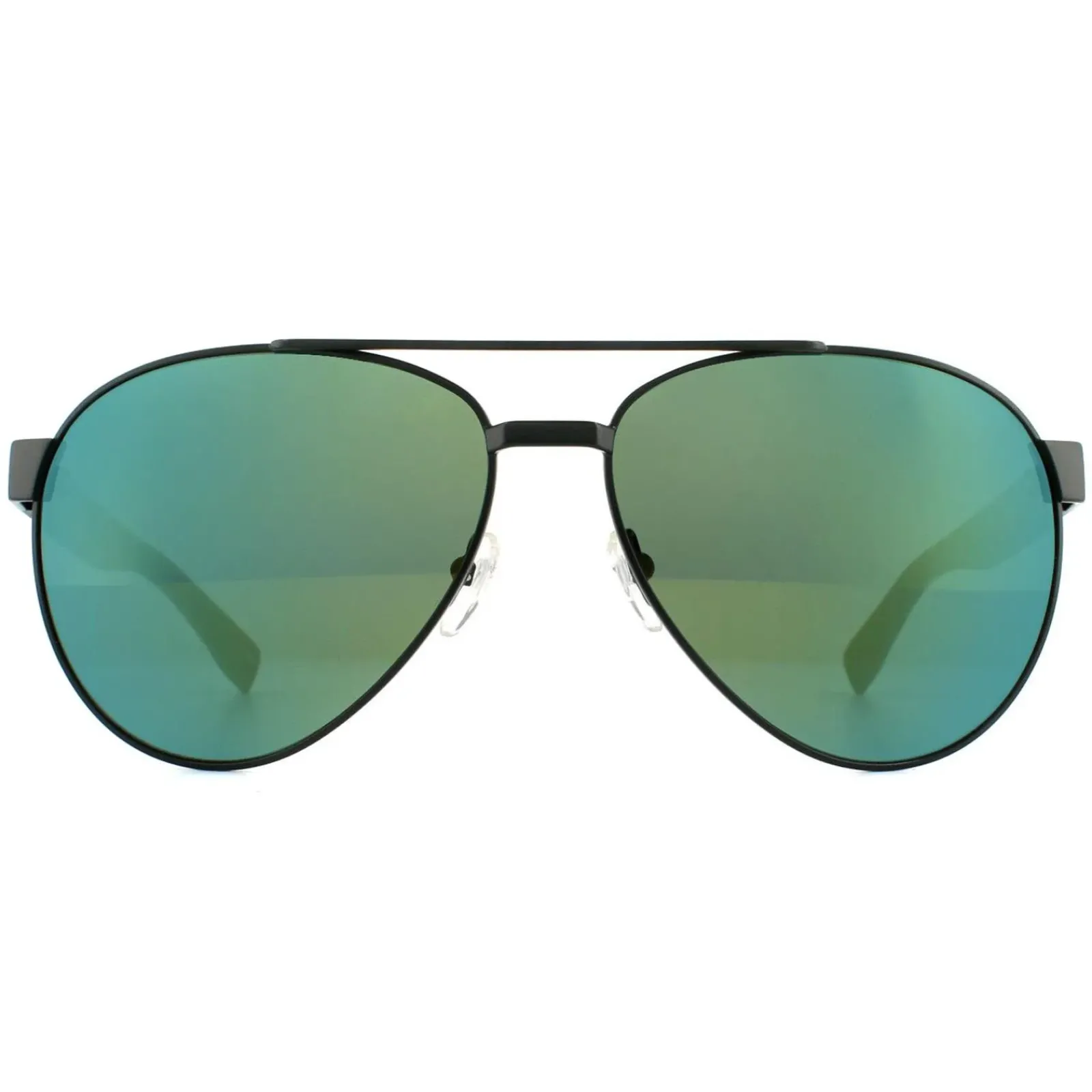 Lacoste Aviator|Aviator^Sunglasses L185S 315 Matte Green Green Mirror