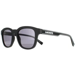Lacoste Rectangle^Sunglasses L966S 002 Matte Black Grey