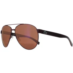 Lacoste Aviator|Aviator^Sunglasses L185S 615 Matte Red Brown