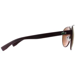 Lacoste Aviator|Aviator^Sunglasses L185S 615 Matte Red Brown