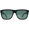 Lacoste Rectangle|Rectangle^Sunglasses L732S 004 Matte Onyx Green