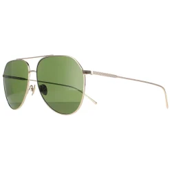 Lacoste Aviator|Aviator^Sunglasses L209S 714 Shiny Gold Green