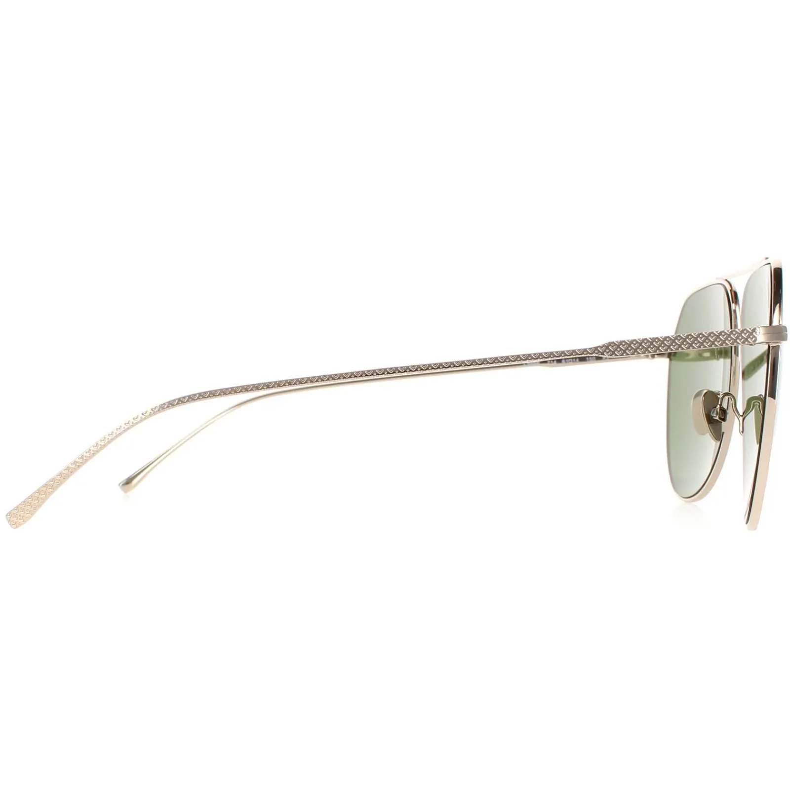 Lacoste Aviator|Aviator^Sunglasses L209S 714 Shiny Gold Green