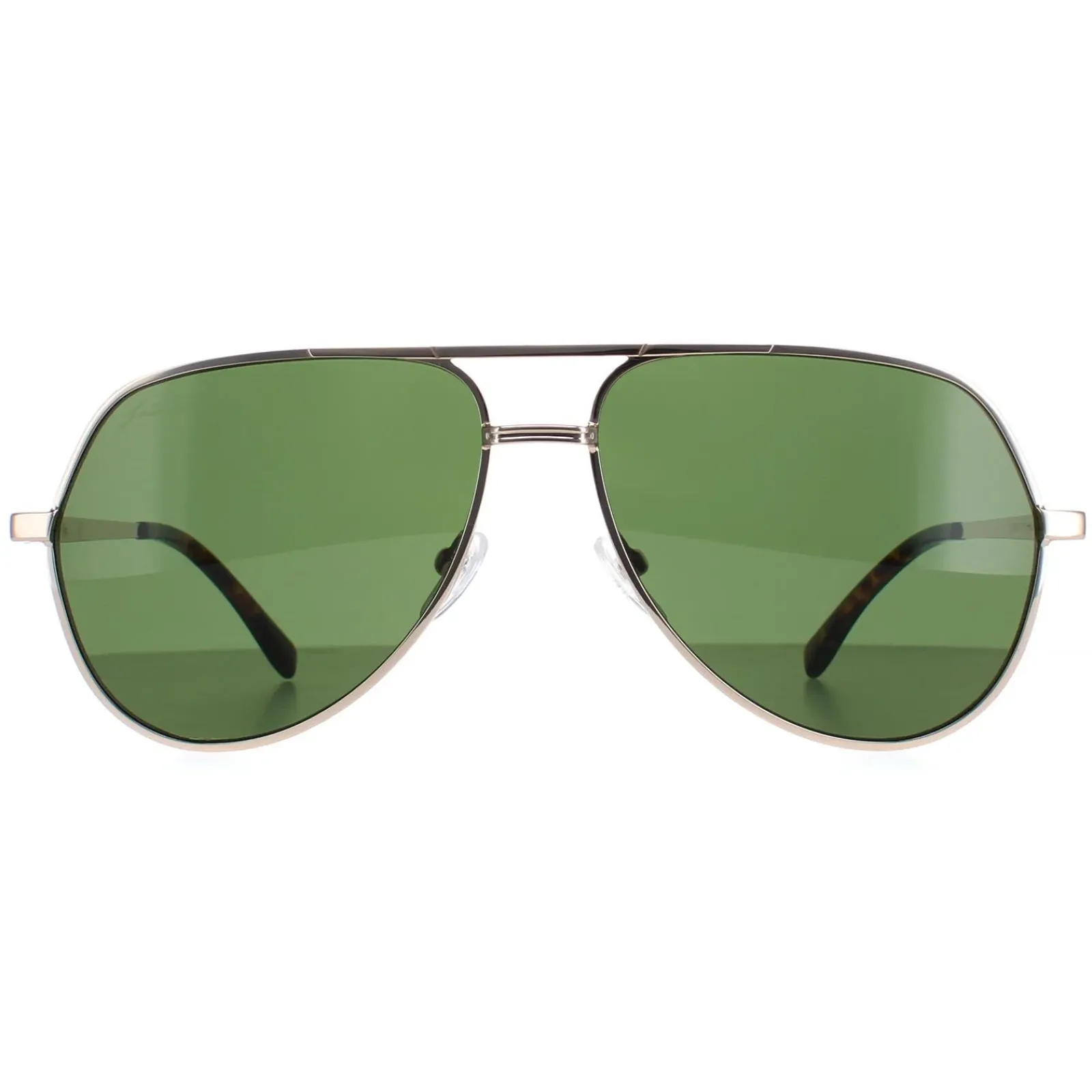 Lacoste Aviator|Aviator^Sunglasses L250SE 710 Gold Solid Green