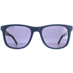 Lacoste Rectangle^Sunglasses L929SEOG 424 Blue France Blue