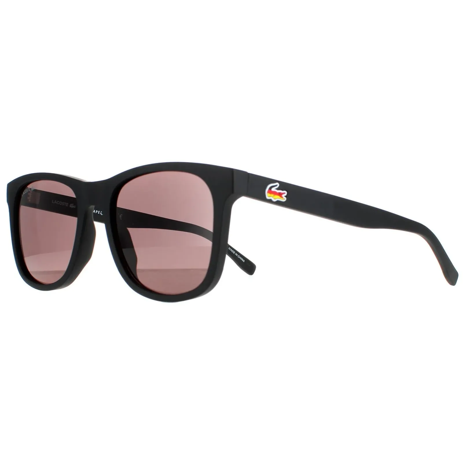 Lacoste Rectangle|Rectangle^Sunglasses L929SEOG 001 Black Germany Grey