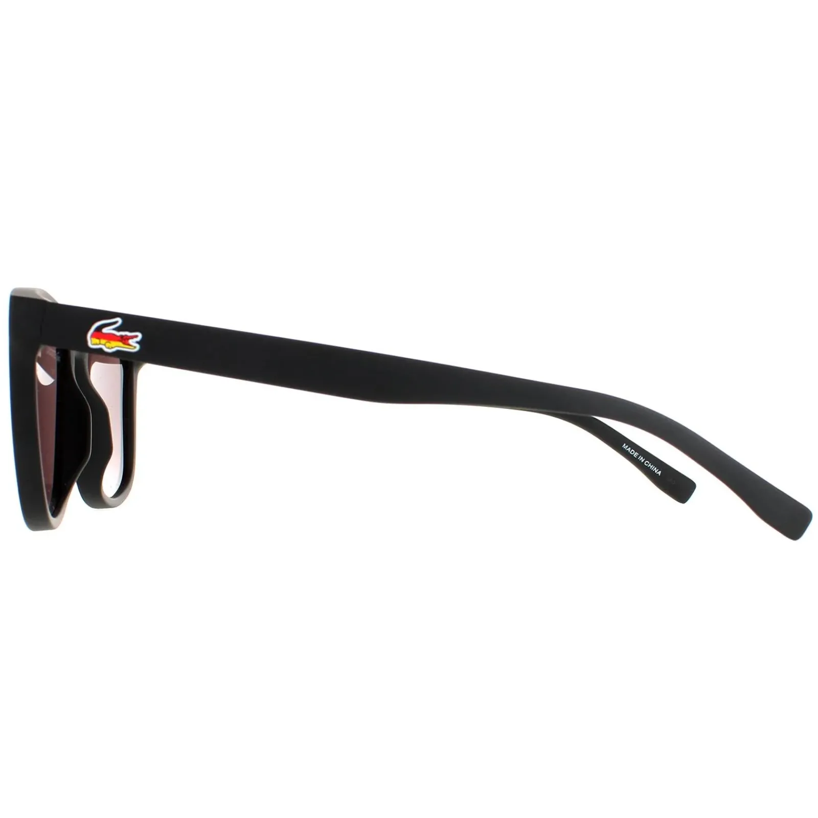 Lacoste Rectangle|Rectangle^Sunglasses L929SEOG 001 Black Germany Grey