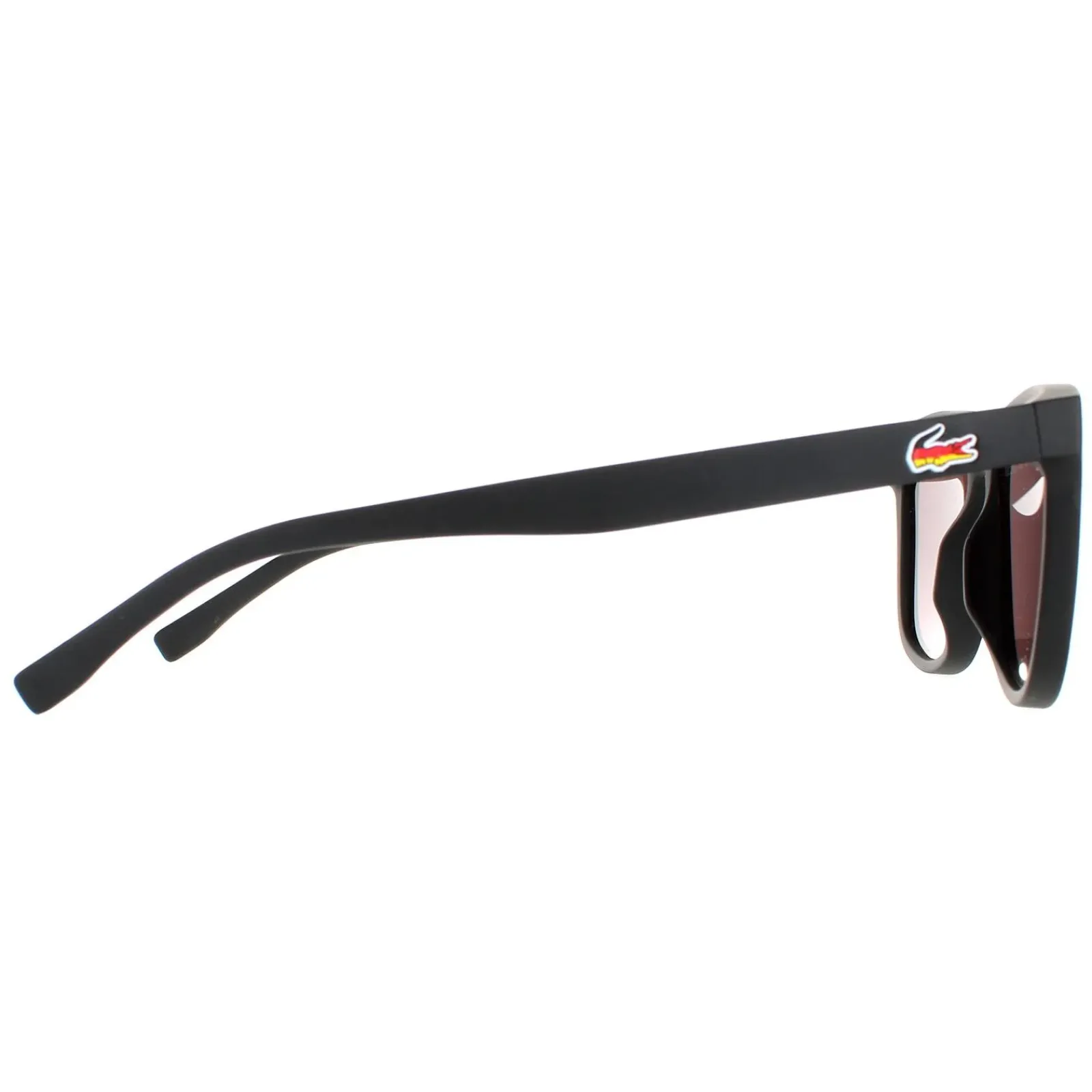 Lacoste Rectangle|Rectangle^Sunglasses L929SEOG 001 Black Germany Grey