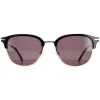 Lacoste Round^Sunglasses L106SND 714 Gold Grey