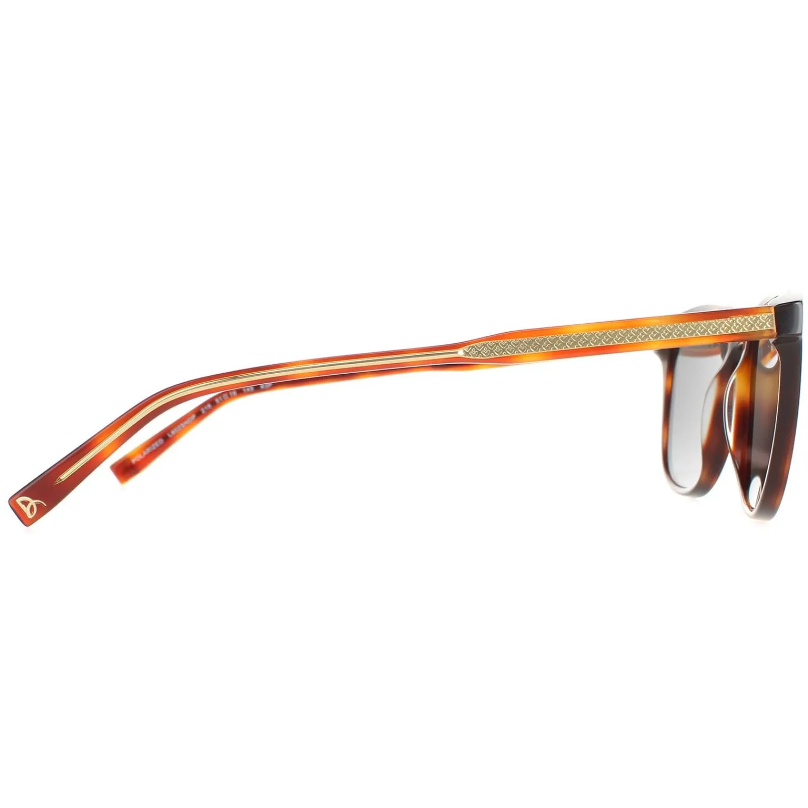 Lacoste Polarised^Sunglasses L602SNDP 218 Havana Blonde Grey Polarized