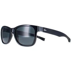 Lacoste Square|Square^Sunglasses L662SP 001 Black Grey Polarized