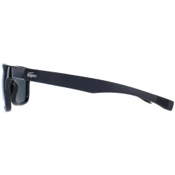 Lacoste Square|Square^Sunglasses L662SP 001 Black Grey Polarized