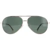 Lacoste Aviator|Aviator^Sunglasses L233SP 714 Gold Green Polarized