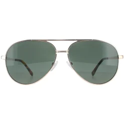 Lacoste Aviator|Aviator^Sunglasses L233SP 714 Gold Green Polarized