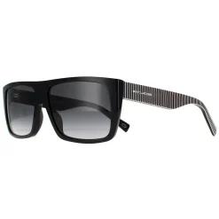 Marc Jacobs Rectangle^Sunglasses Icon 096/S 807 9O Black Dark Grey Gradient