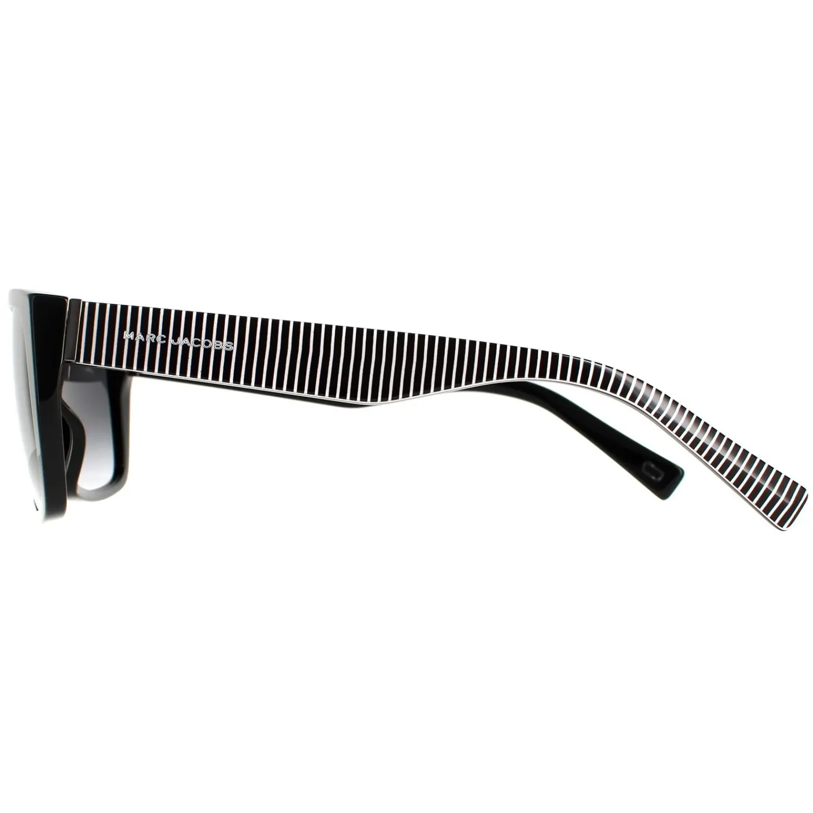 Marc Jacobs Rectangle^Sunglasses Icon 096/S 807 9O Black Dark Grey Gradient