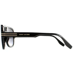 Marc Jacobs Aviator^Sunglasses MARC 637/S 807 9O Black Dark Grey Gradient