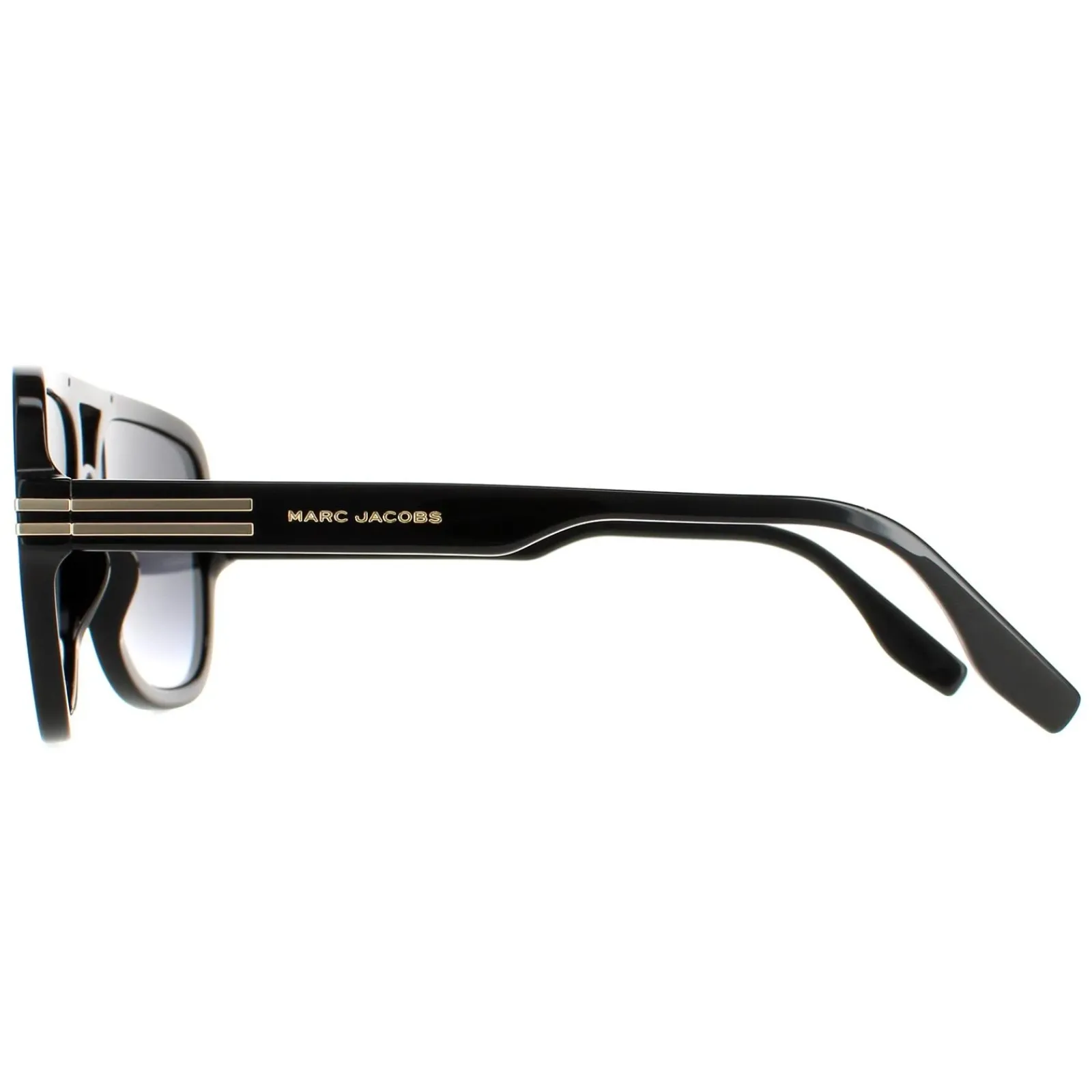 Marc Jacobs Aviator^Sunglasses MARC 637/S 807 9O Black Dark Grey Gradient