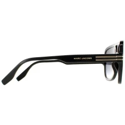 Marc Jacobs Aviator^Sunglasses MARC 637/S 807 9O Black Dark Grey Gradient