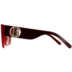 Marc Jacobs Rectangle^Sunglasses MARC 687/S C9A 4S Red Burgundy