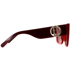 Marc Jacobs Rectangle^Sunglasses MARC 687/S C9A 4S Red Burgundy