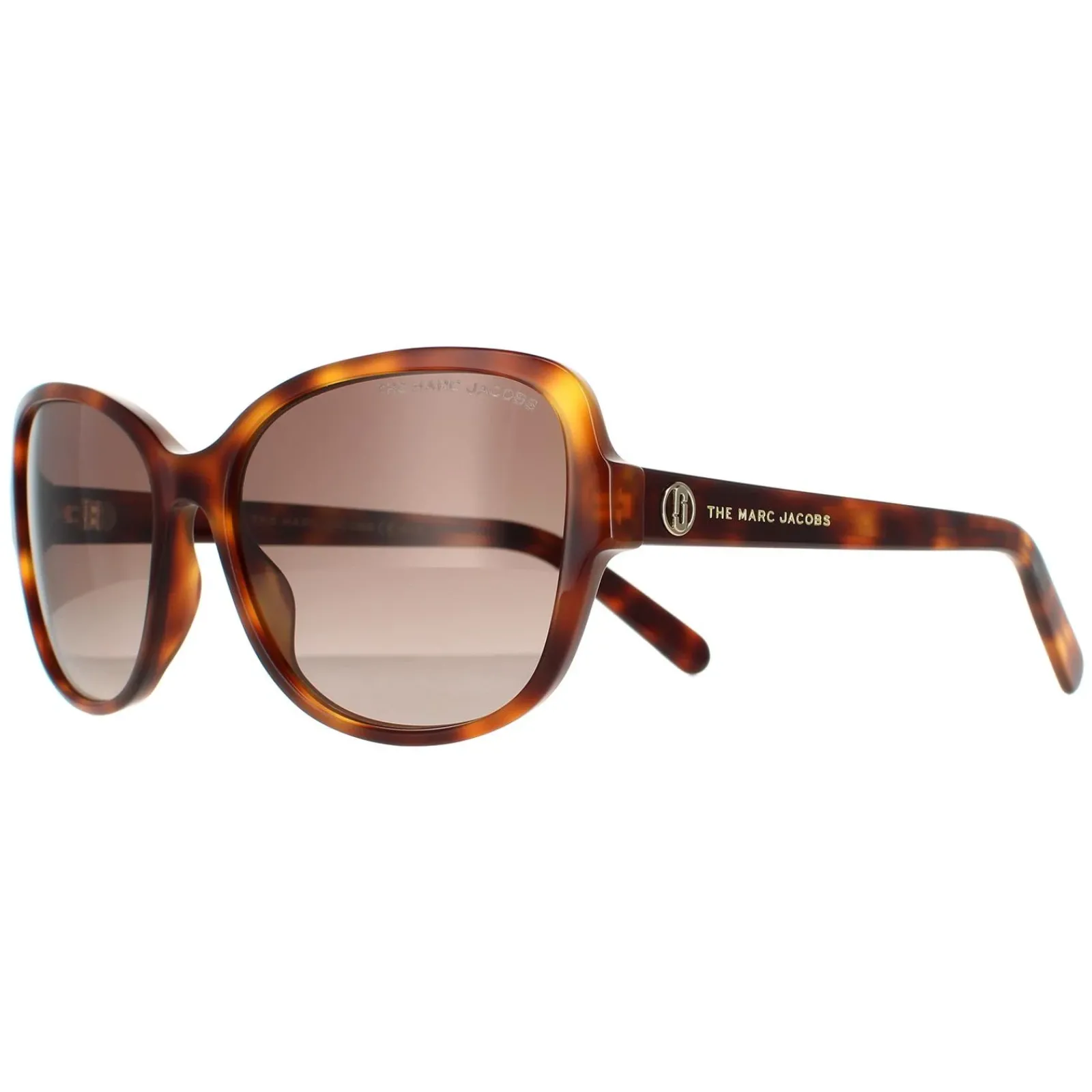 Marc Jacobs Cat-Eye^Sunglasses MARC 528/S 2IK LA Havana Gold Brown Gradient Po