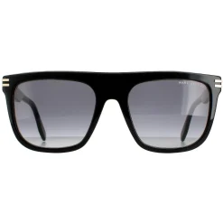 Marc Jacobs Square^Sunglasses MARC 586/S 807 9O Black Dark Grey Gradient