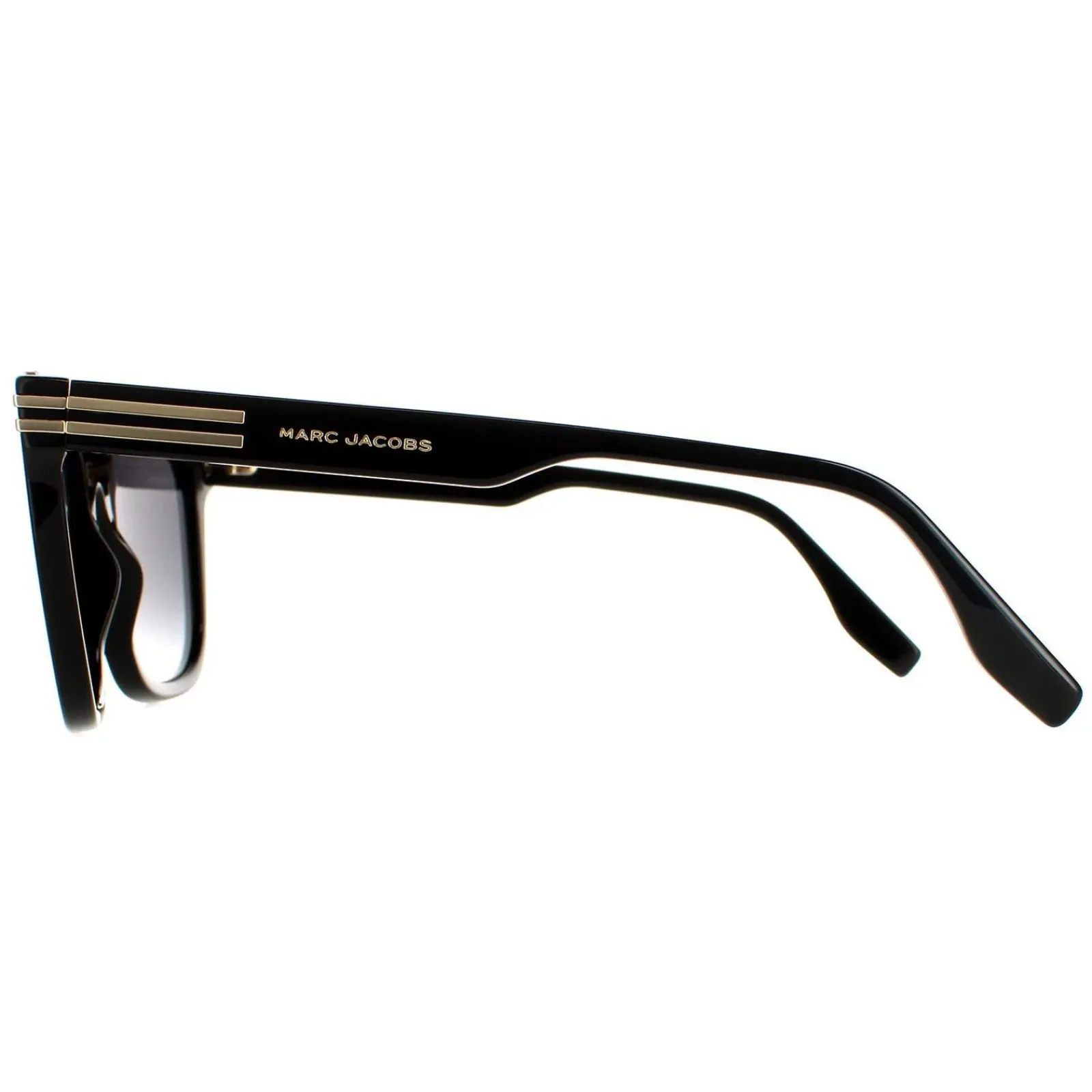 Marc Jacobs Square^Sunglasses MARC 586/S 807 9O Black Dark Grey Gradient