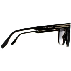 Marc Jacobs Square^Sunglasses MARC 586/S 807 9O Black Dark Grey Gradient