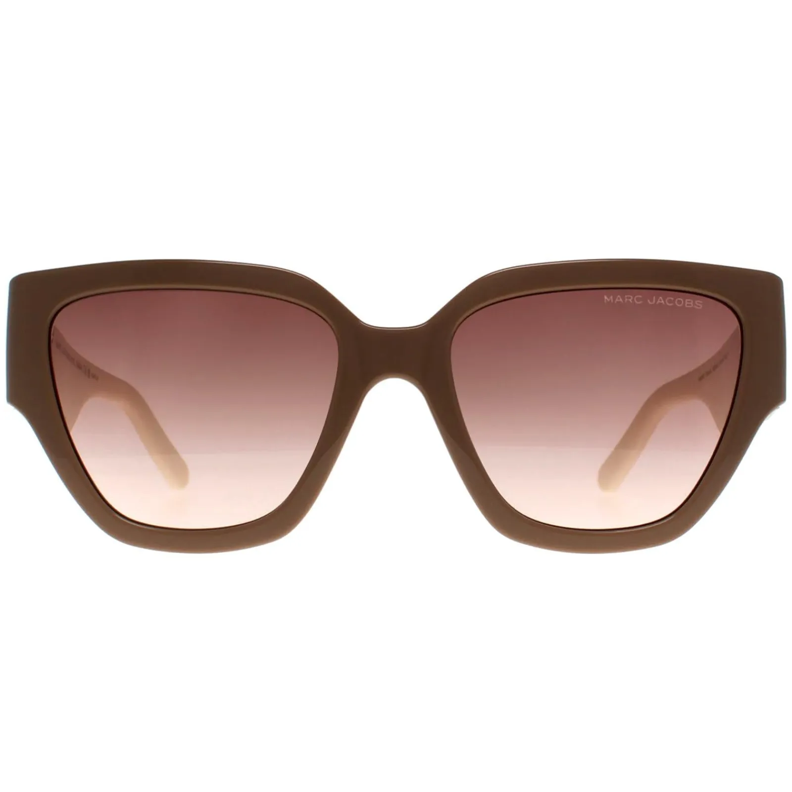 Marc Jacobs Square^Sunglasses MARC 724/S 10A HA Beige White Brown Gradient