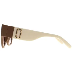 Marc Jacobs Square^Sunglasses MARC 724/S 10A HA Beige White Brown Gradient