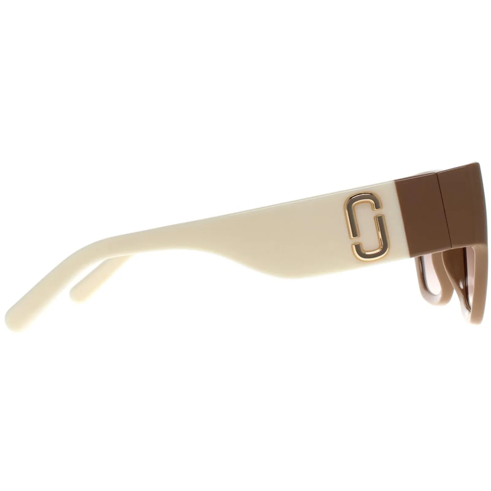 Marc Jacobs Square^Sunglasses MARC 724/S 10A HA Beige White Brown Gradient