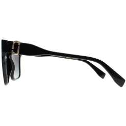 Marc Jacobs Square^Sunglasses MARC 764/S 807 9O Black Dark Grey Gradient