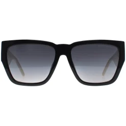 Marc Jacobs Square^Sunglasses MARC 646/S 80S 9O Black White Dark Grey Gradien
