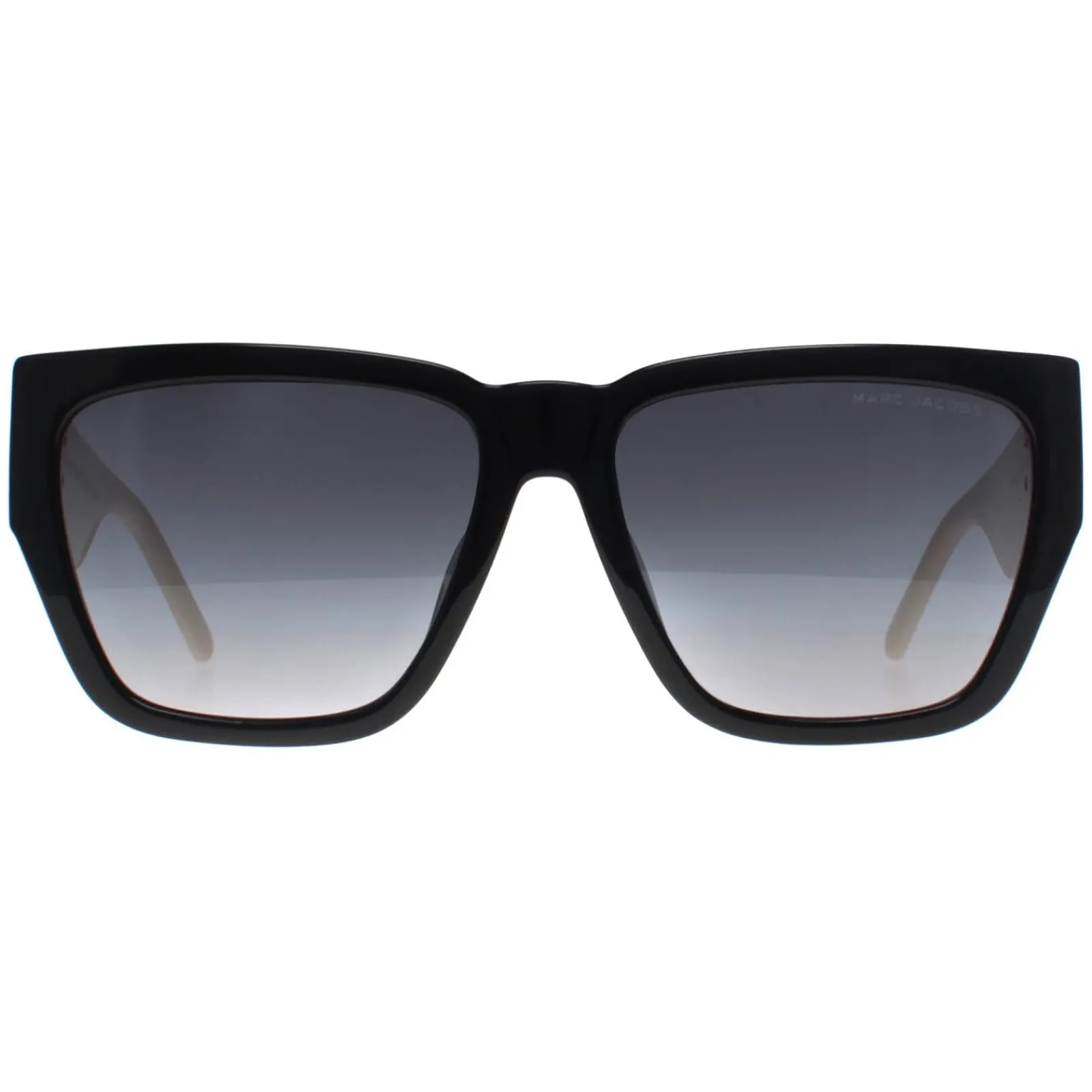 Marc Jacobs Square^Sunglasses MARC 646/S 80S 9O Black White Dark Grey Gradien