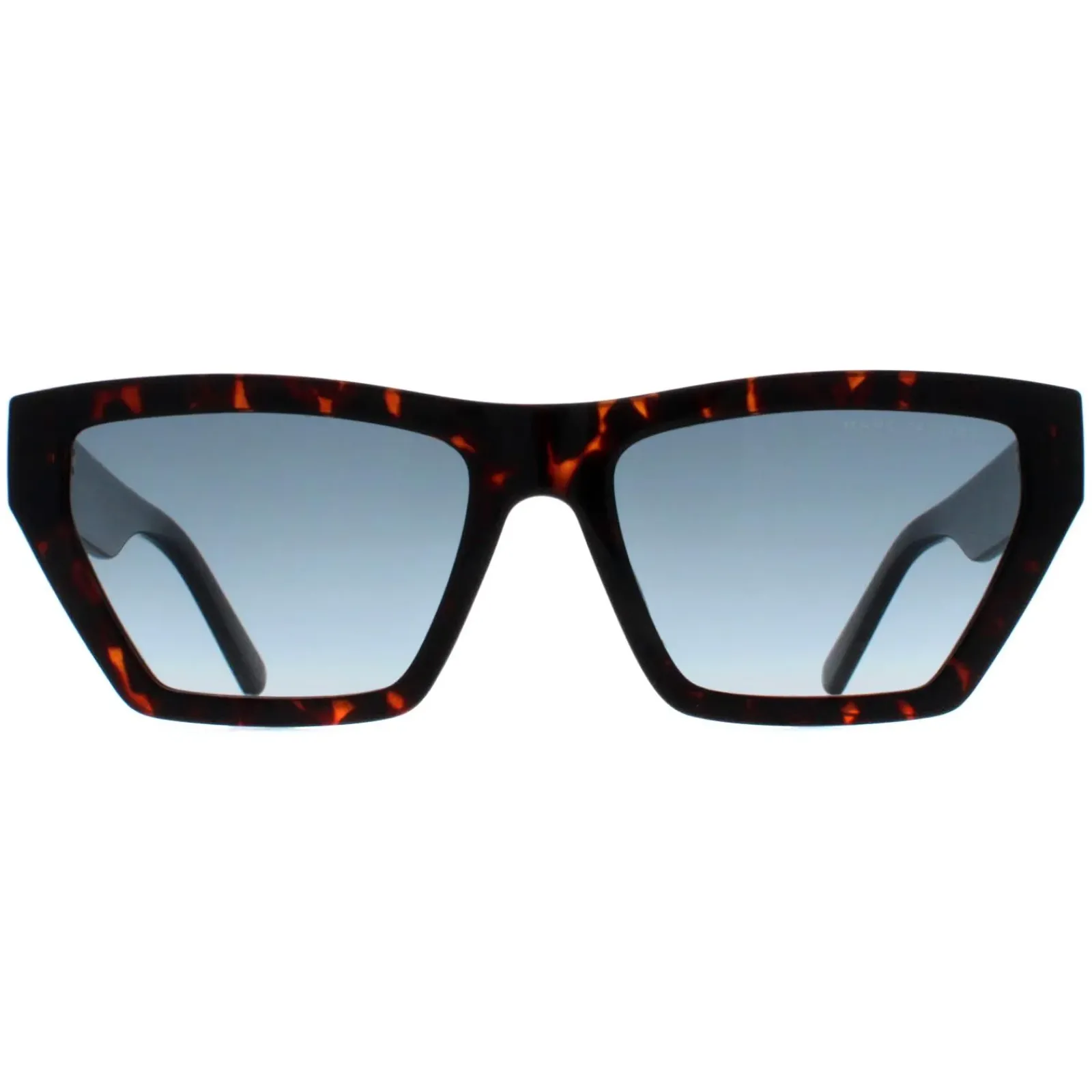 Marc Jacobs Cat-Eye^Sunglasses MARC 657/S 086 08 Shiny Dark Havana Blue Gradie