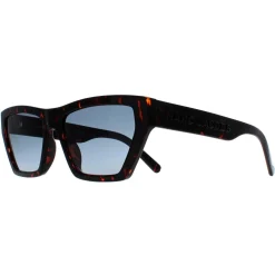 Marc Jacobs Cat-Eye^Sunglasses MARC 657/S 086 08 Shiny Dark Havana Blue Gradie