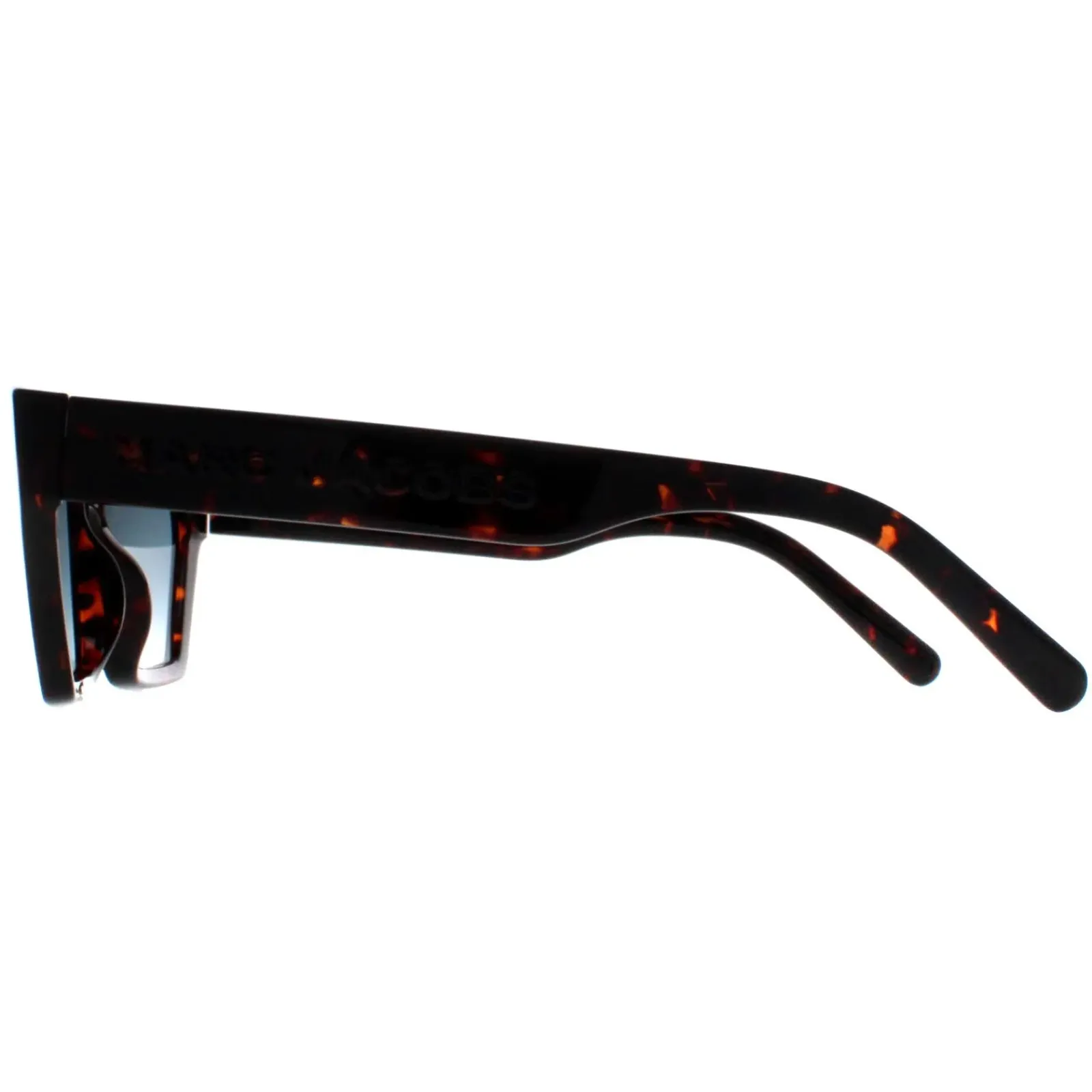 Marc Jacobs Cat-Eye^Sunglasses MARC 657/S 086 08 Shiny Dark Havana Blue Gradie
