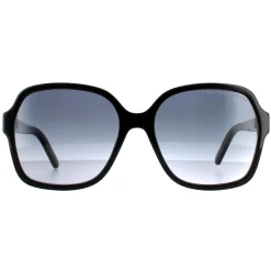 Marc Jacobs Square^Sunglasses MARC 526/S 807 9O Black Dark Grey Gradient