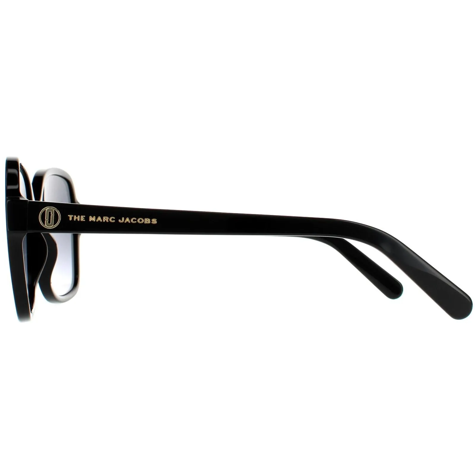 Marc Jacobs Square^Sunglasses MARC 526/S 807 9O Black Dark Grey Gradient