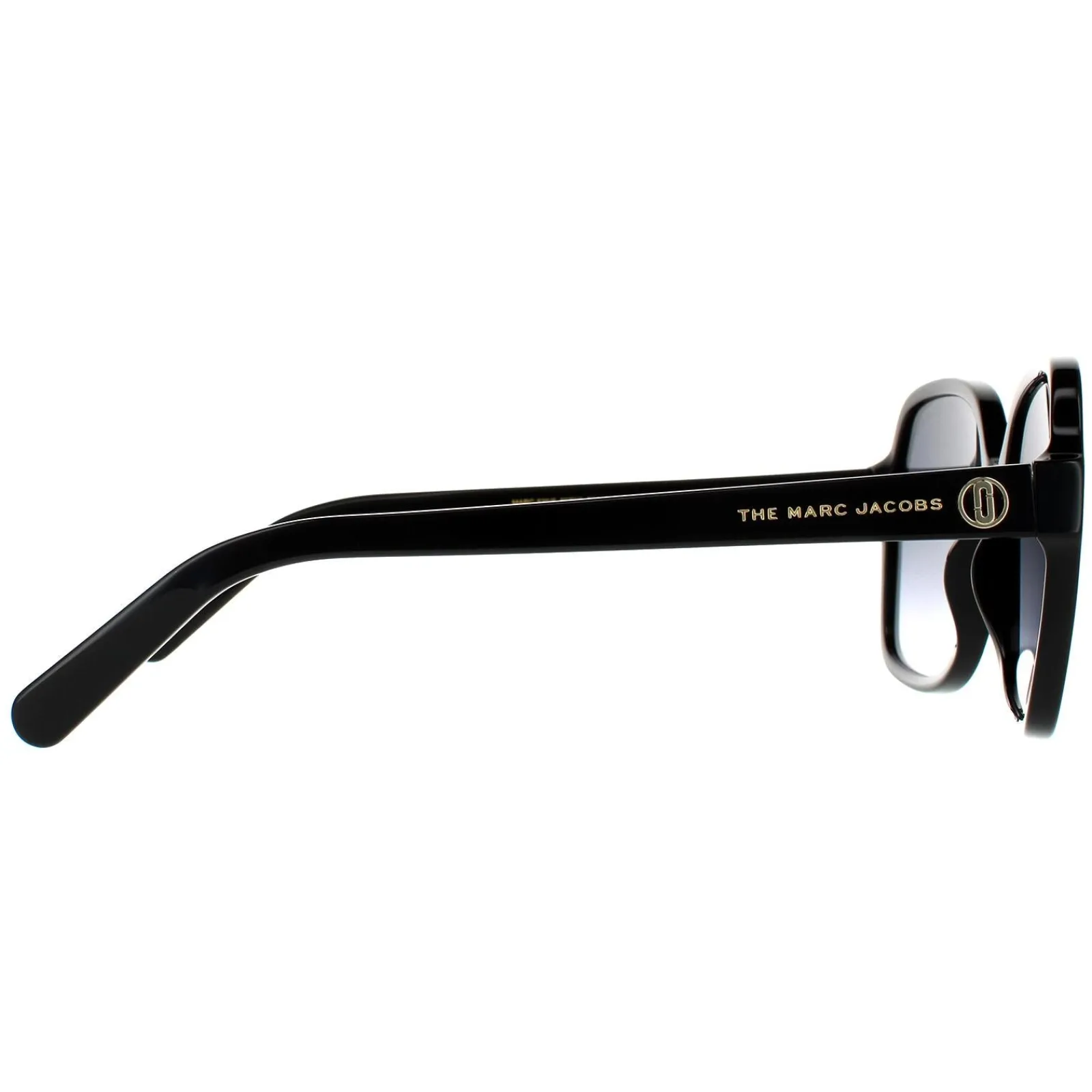Marc Jacobs Square^Sunglasses MARC 526/S 807 9O Black Dark Grey Gradient
