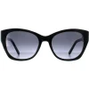 Marc Jacobs Cat-Eye^Sunglasses MARC 732/S 807 9O Shiny Black Dark Grey Gradien