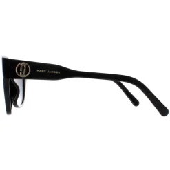 Marc Jacobs Cat-Eye^Sunglasses MARC 732/S 807 9O Shiny Black Dark Grey Gradien