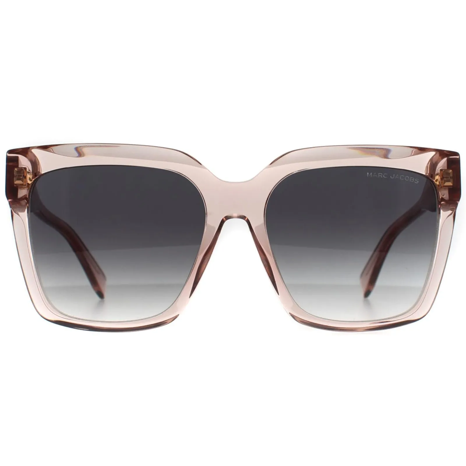 Marc Jacobs Square^Sunglasses MARC 764/S FWM 9O Transparent Nude Dark Grey Gr