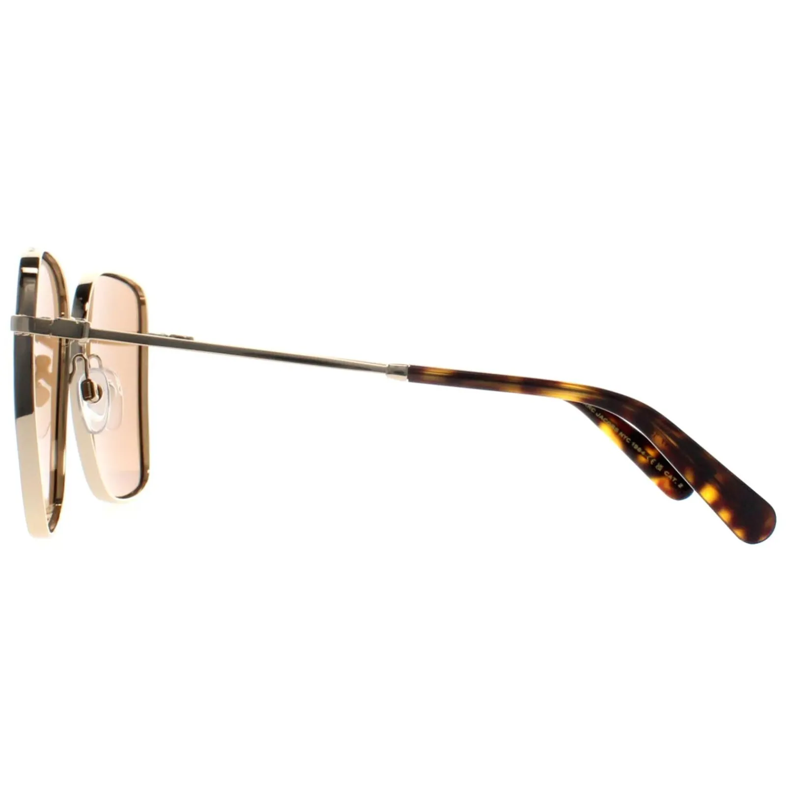 Marc Jacobs Square^Sunglasses MARC 829/S 01Q/70 Gold Brown